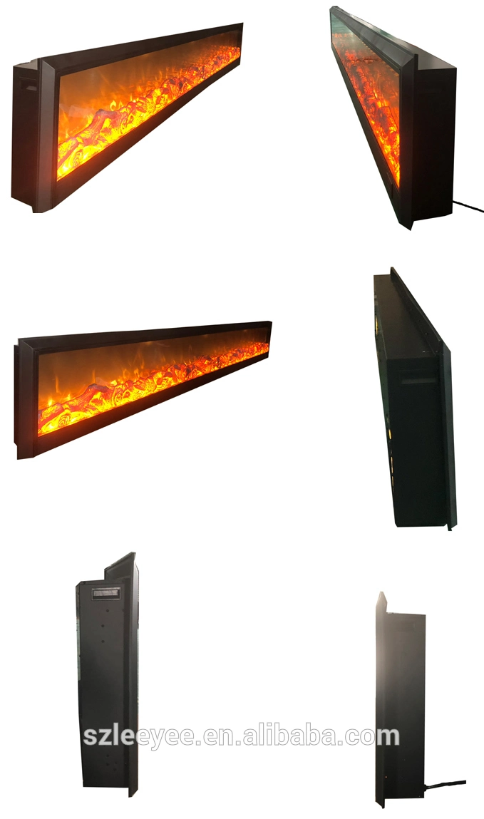 Luxury Super Size Modern Simple 3D Decor Flame LED Electric Fireplace